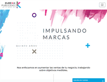 Tablet Screenshot of eurekapublicidad.com